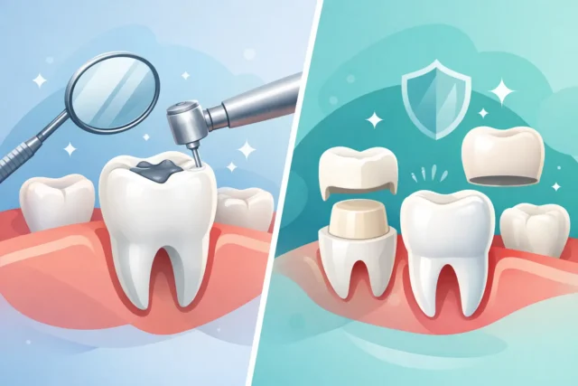 Dental Filling Versus Crown: Which Is Right?